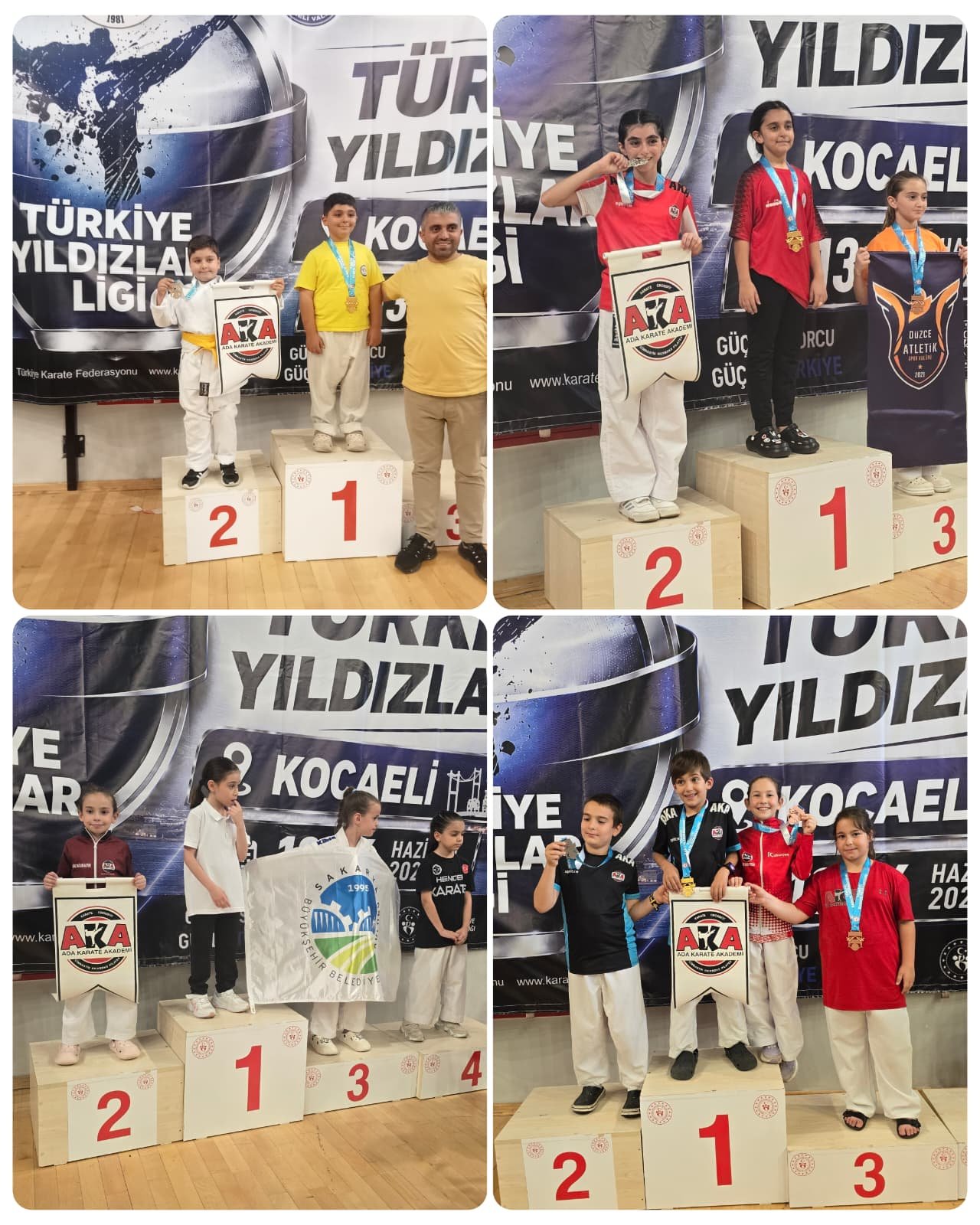 Türkiye  Yıldızlar Ligi 1.Etap sonuçları KOCAELİ-DARICA 13-14 HAZİRAN 2026